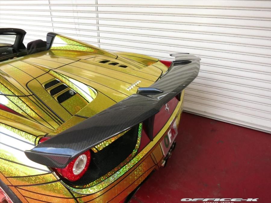  Ferrari 458 Spider Golden Shark by Office-K 2014 года  (фото 12 из 16)